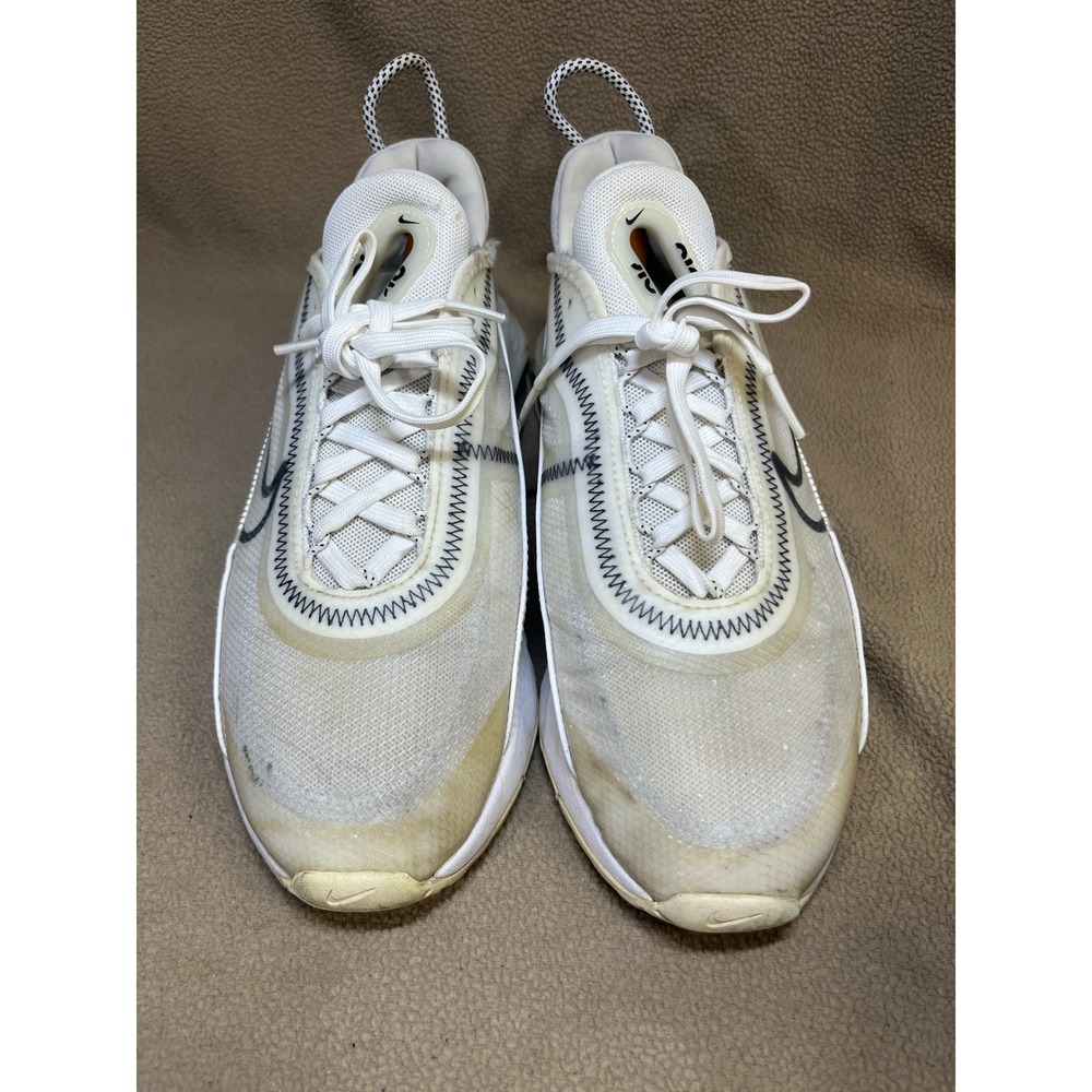 Nike Air Max 2090 White Wolf Grey Sz 9.5 BV9977-100 Mens Running Shoes
